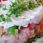 Kartoffelsalat mit Lachskaviar Rezept